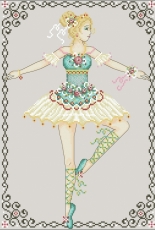 Summer Ballerina by Shannon Wasilieff from Borduurblad 75 XSD