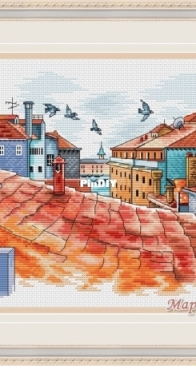 Rooftops of Venice by Maria Brovko