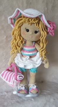 Jenny Dolls Crochet - Adrienne Verstraten - Jill - German and Dutch