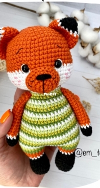 Em Toys - Ekaterina Marchenko - Екатерина Марченко - Baby Fox - Малыш Лисёнок - Russian - Free