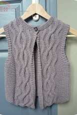 Gilet de berger Vest by Cailliau Berangere -French-Free