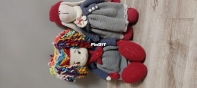 2 different amigurumis