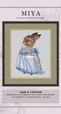 MiAxStitch - Lady in Blue by Jane Eyre / Minasyan Yana XSD