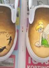 i have painted my shoes!!