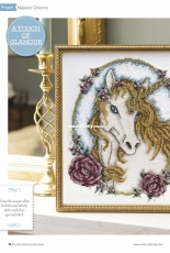 Majestic Unicorn by Shannon Wasilieff from The World of Cross Stitching TWOCS 278