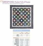 Fons & Porters- Pocket Full of Posies-Free Quilt Size Chart