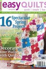 Easy quilts Spring 2012