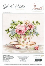 Luca-S BA2321 - Blooms in a Tea Cup