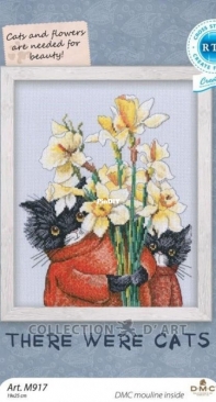 RTO M917 There were cats Cats and Flowers