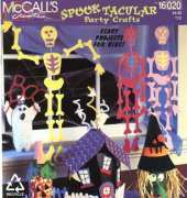 McCalls Creates 16020 Spook Tacular Party Crafts