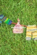 Teeny Tiny Clothing Ornaments by Marji LaFreniere-Free