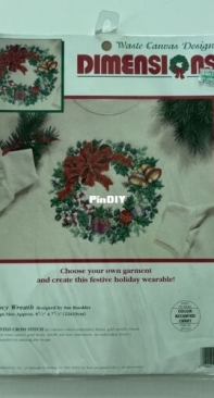 Dimensions 8483 Fancy Wreath