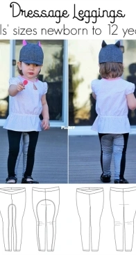 Jennuine Design - Dressage Leggings - Kids - Newborn to 12 years