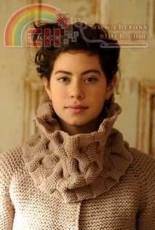 Serafina Cowl by Carrie Bostick Hoge/ Quince & Co.