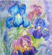 HAED HAEJWQS 1126 Iris by Josephine Wall