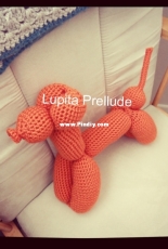 Amigurum dog baloon