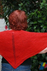 Cherry Surprise Shawl/Wrap by Preita Salyer -Free