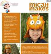 The Triceratops Hat by Micah Makes