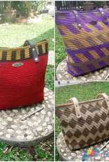 Crocheted handbags