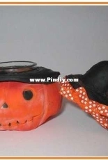 Pumpkin polymer clay