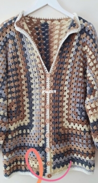 Hobbii Design - Crafty Maz Designs - Mary Etheridge - Horizon Cardigan - Free