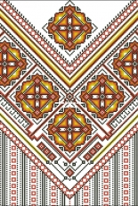 Ukrainian Womens Shirt Golden Pectoral XSD