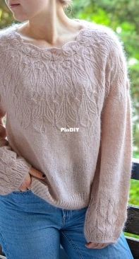 Icelyn Blouse by Valentina Bogdanova English,German,Danish