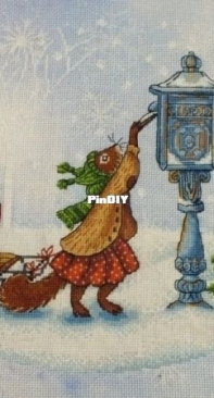 Squirrel with a Letter by Maria Brovko XSD