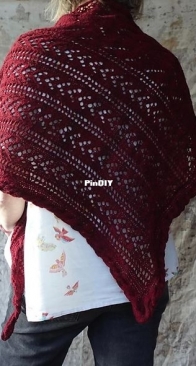 It All Starts With One - Shawl - Nathalie Denys - English, French