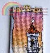 Spanish Hill Town 1 - Bookmark by Michaell Powell