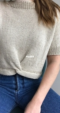 Twist Tee by Nina Ruth - RilleRuth