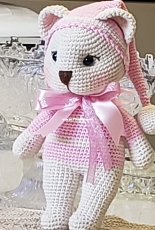 Bear in pink pajamas