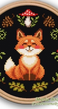 Cute Patterns By Maria - Little Fox by Maria Brovko