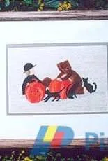 Lynn Print DGX-101 - Pumpking Carvin by Diane Graebner