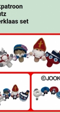Jookz - Joke Postma - Donuts Santa Claus Set - Donutz Sinterklaas Set - Dutch