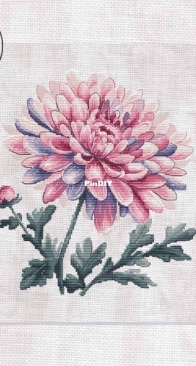 M&E Stitch - Chrysanthemum by Eva Stitch