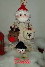 Christmas  balls tree