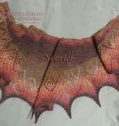 Berry Forest Shawlette by Alla Omelyanets