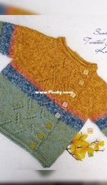 Sunburst Cardigan by Virginia Barkess - Updated