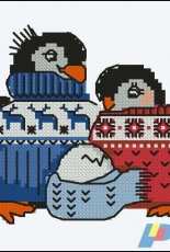 Riolis Happy Bee HB-128 - Friendly Family of Penguins