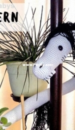 KnittedToyForBabys - Long horse The trevor project