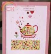 DMC Color Variation Teapot Design / DMC Creative World 2012