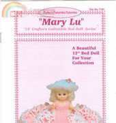 Td Creations 7160 - 13 inch Crafters Collectible Bed Doll Series - Mary Lu