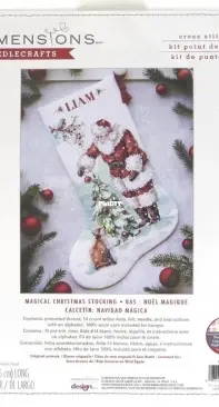 Dimensions 70-08999 Magical Christmas Stocking XSD
