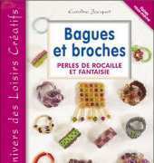 Bagues et broches : Perles de Rocaille et Fantaisie /French