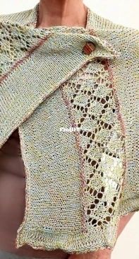 Camryn shawl by Petra Breakstone