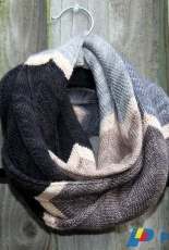 Poly Chevron Cowl by Jennifer Krause -Free