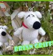 Brian Griffin keychain