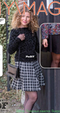 Made By Oranges - My Image S1027 - Skirt Pam - Sizes 34-48 - Dutch