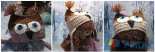 By Hook By Hand - Beth Ann Webber - Mirandas Doll Owl Hat - Free